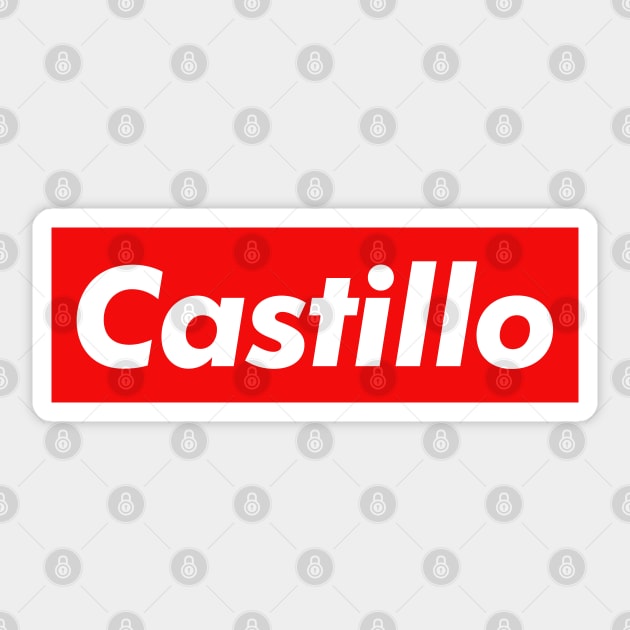 Castillo Sticker by monkeyflip